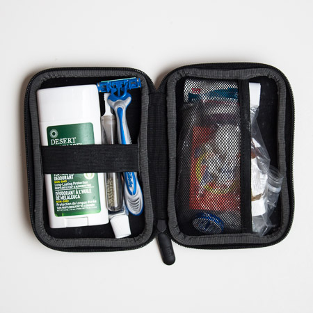Hard drive toiletry case